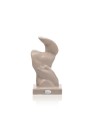 Scultura Bacio tortora lucido piccola Ilary Queen