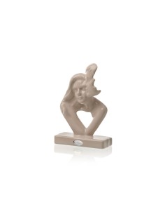 Scultura Innamorati tortora lucida piccola Ilary Queen