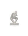 Scultura Innamorati bianca lucida piccola Ilary Queen