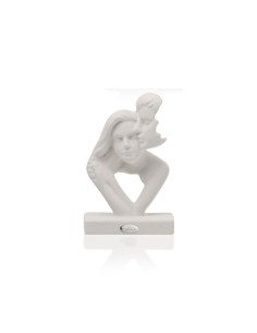 Scultura Innamorati bianco piccola Ilary Queen