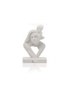 Scultura Innamorati bianco piccola Ilary Queen