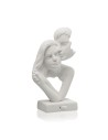 Scultura Innamorati bianca grande Ilary Queen