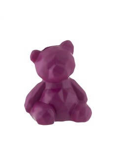 Salvadanaio orsetto magenta Ilary Queen