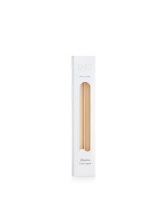 Set 2 candele a strisce dritte avana Essence Emò