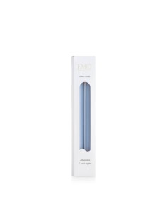 Set 2 candele a strisce dritte blu Essence Emò