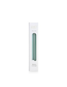 Set 2 candele a strisce dritte verdi Essence Emò