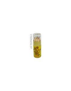 Portapastelli con pastelli colorati I girasoli Van Gogh Enesco