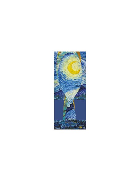 Spazzola per capelli La notte stellata Van Gogh Enesco