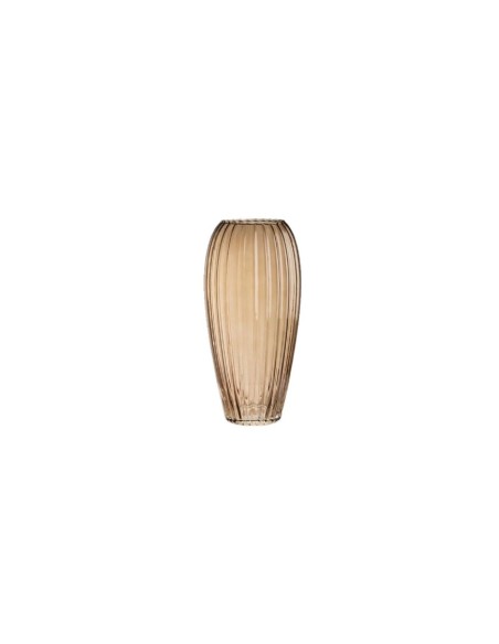 Vaso lustrato in vetro tortora Ilary Queen