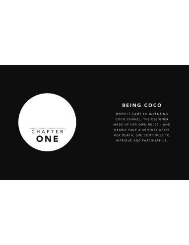 Libro decorativo The Little Guide to Coco Chanel