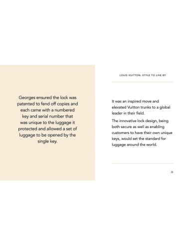 Libro decorativo The Little Guide to Louis Vuitton