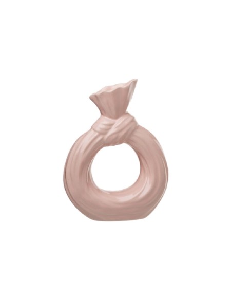 Vaso nodo rosa Ilary Queen