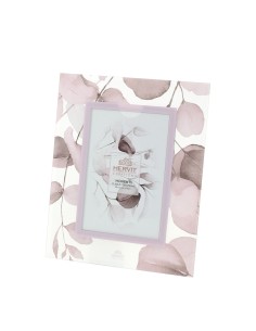 Portafoto Cornice in vetro Botanic rosa Hervit