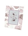 Portafoto Cornice in vetro Botanic rosa Hervit