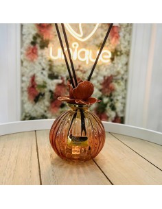 Profumatore tondo con fiore ambra Pienne Design