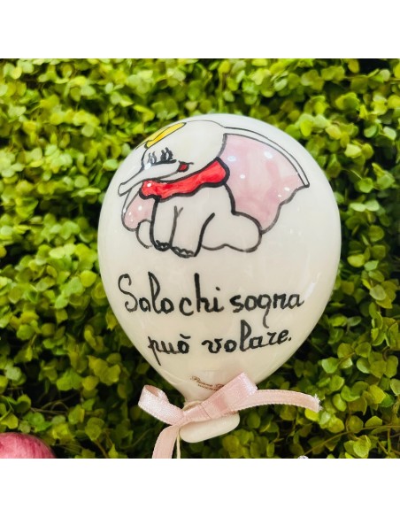 Palloncino porcellana con Dumbo Pienne Design