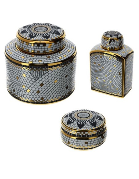 Contenitore con tessere Mosaico Hervit