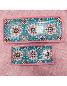 Vassoio piccolo con decoro Maiolica EMÒ 2