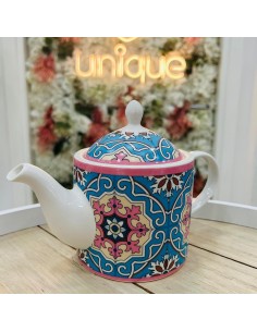 Teiera grande con decoro Maiolica EMÒ