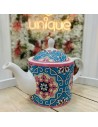 Teiera grande con decoro Maiolica EMÒ