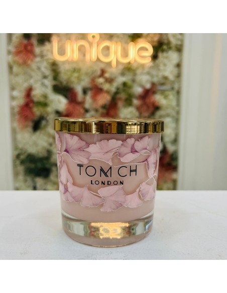 Candela profumata rosa con Flowers rosa Tom Ch