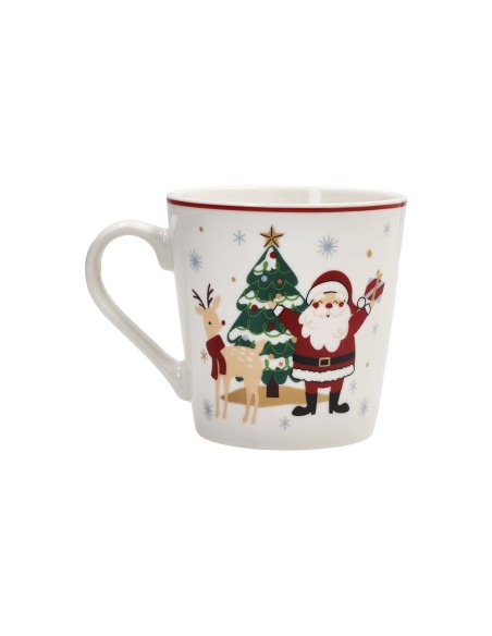 Set 2 mug con vassoio natalizio Tognana