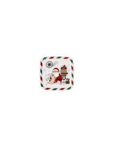 Set tazza con piattino decoro natalizio Let it snow Tognana 2