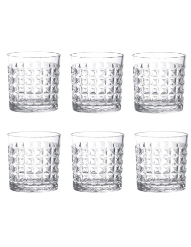 Set 6 bicchieri acqua in vetro Artica Tognana