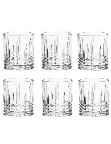 Set 6 bicchieri acqua in vetro Lotus Tognana