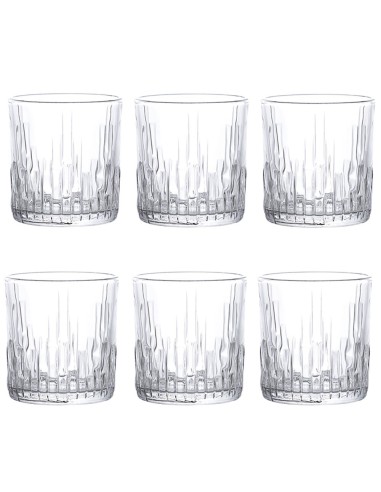 Bicchieri acqua in vetro Griffe 12 Pz. Tognana