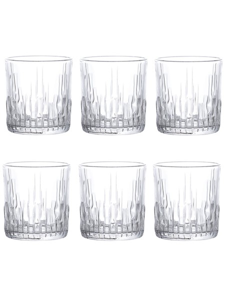 Set 12 bicchieri acqua in vetro Griffe Tognana