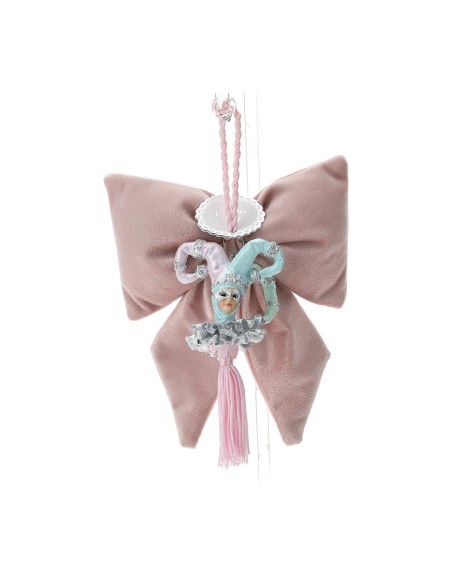 Fiocco in velluto con giullare Hervit