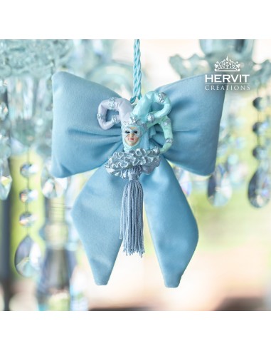 Fiocco in velluto con giullare Hervit