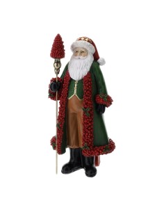 Babbo Natale con bacche rosse Hervit