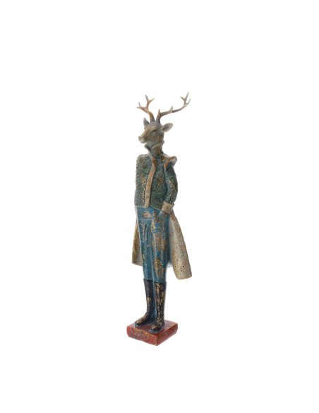Cervo in resina Ancient Wood Hervit