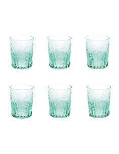 Bicchieri Acqua Serena verdi 6 Pz. Andrea Fontebasso