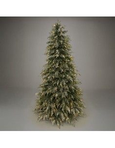 Albero di Natale Innevato con Luci Led CHAMONIX