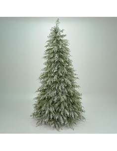Albero di Natale Innevato con Luci Led CHAMONIX 2