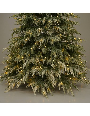 Albero di Natale Innevato con Luci Led CHAMONIX