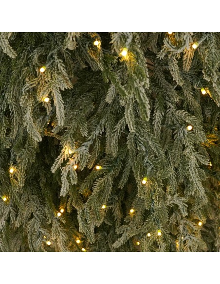 Albero di Natale Innevato con Luci Led CHAMONIX