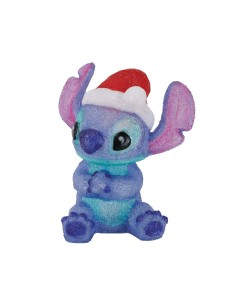 Statua Natalizia Stitch Disney luminosa Mis. h.52 cm.