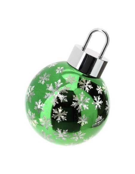 Sfera in vetro con luce led e base rotante Hervit