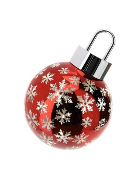 Sfera in vetro con luce led e base rotante Hervit