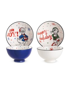 Set 2 Coppette Paperino e Paperina natalizi Disney Winter Magic Egan