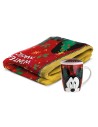 Set Plaid con tisaniera Topolino natalizio Disney Winter Magic Egan