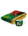 Set Plaid con tazza colazione Minnie natalizia Disney Winter Magic Egan
