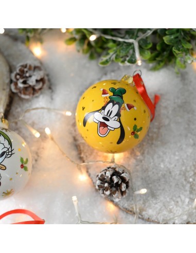 Palla di Natale Pippo natalizio Disney Winter Magic Egan