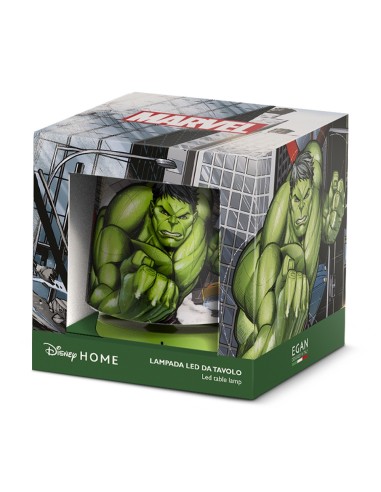 Lampada Led Marvel Hulk Egan