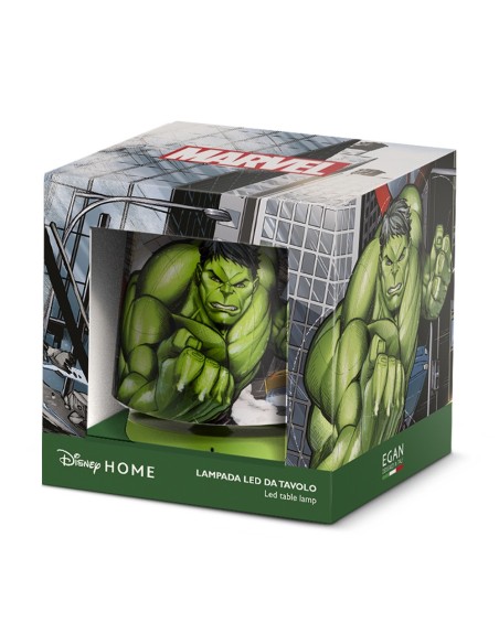 Lampada Led Marvel Hulk Egan