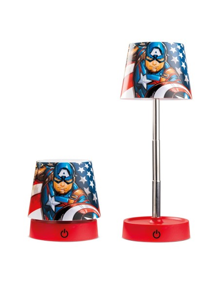 Lampada Led Marvel Capitan America Egan